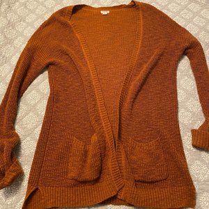 Burnt Orange Cardigan